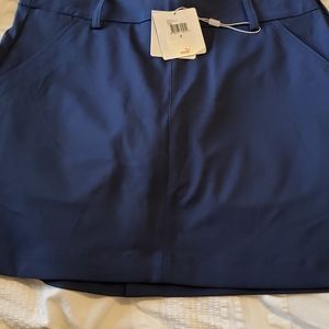 Puma navy golf skirt